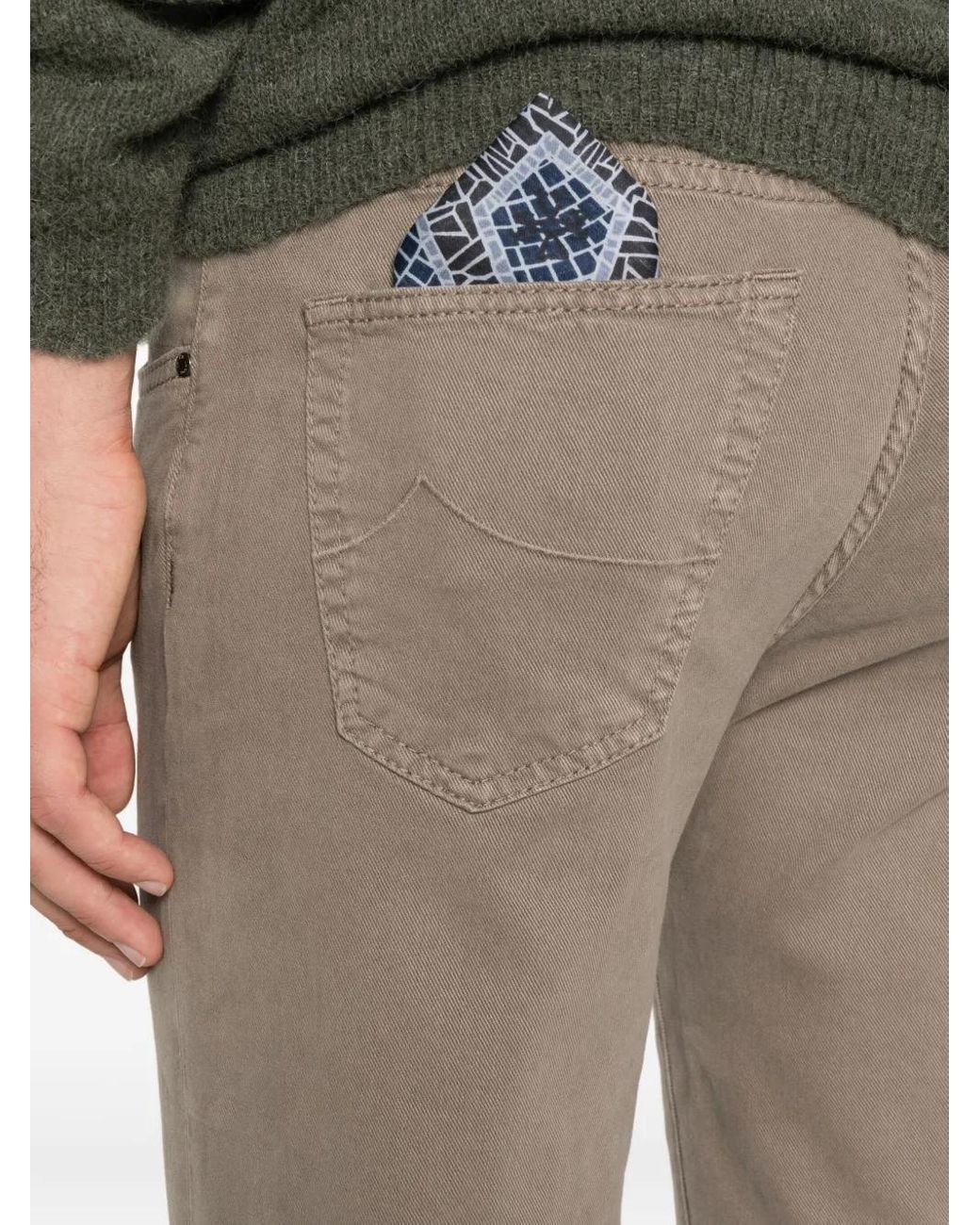Jacob Cohen Gray Nick J Pocket Jeans for men