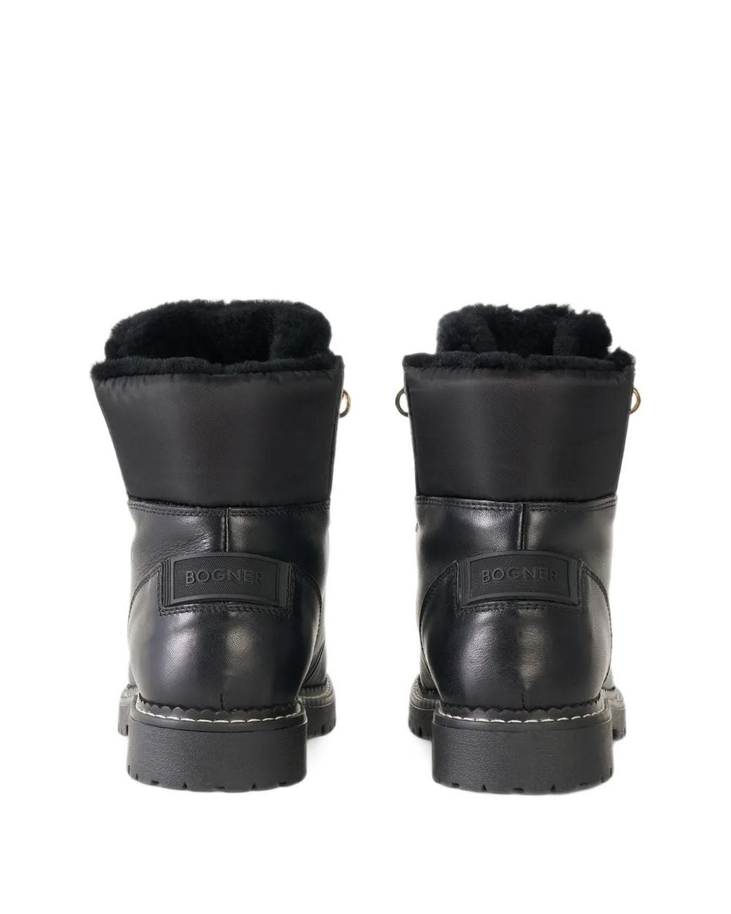 Bogner Black Andermatt Lace-Up Ankle Boots