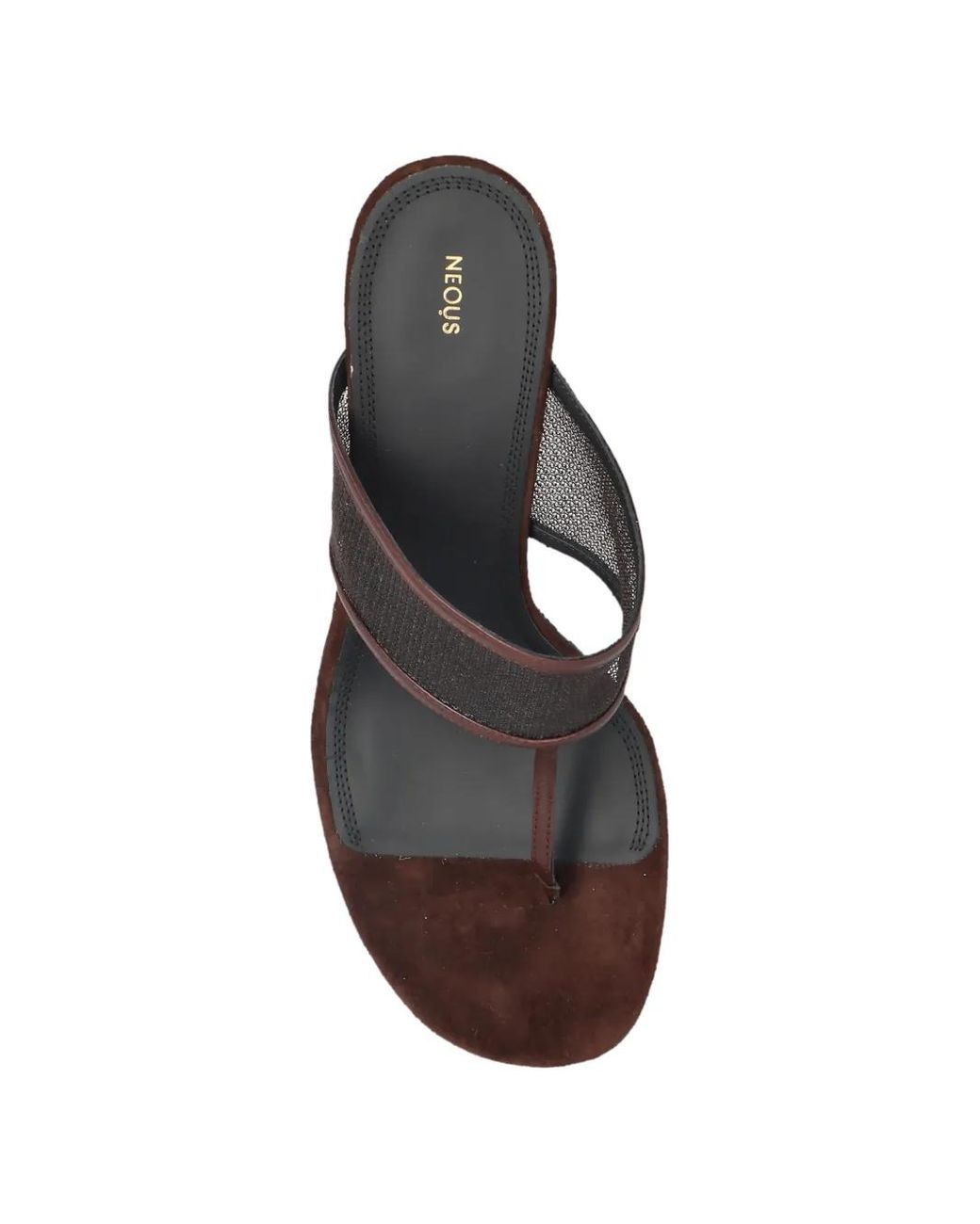Neous White Vena Open-Toe Sandals