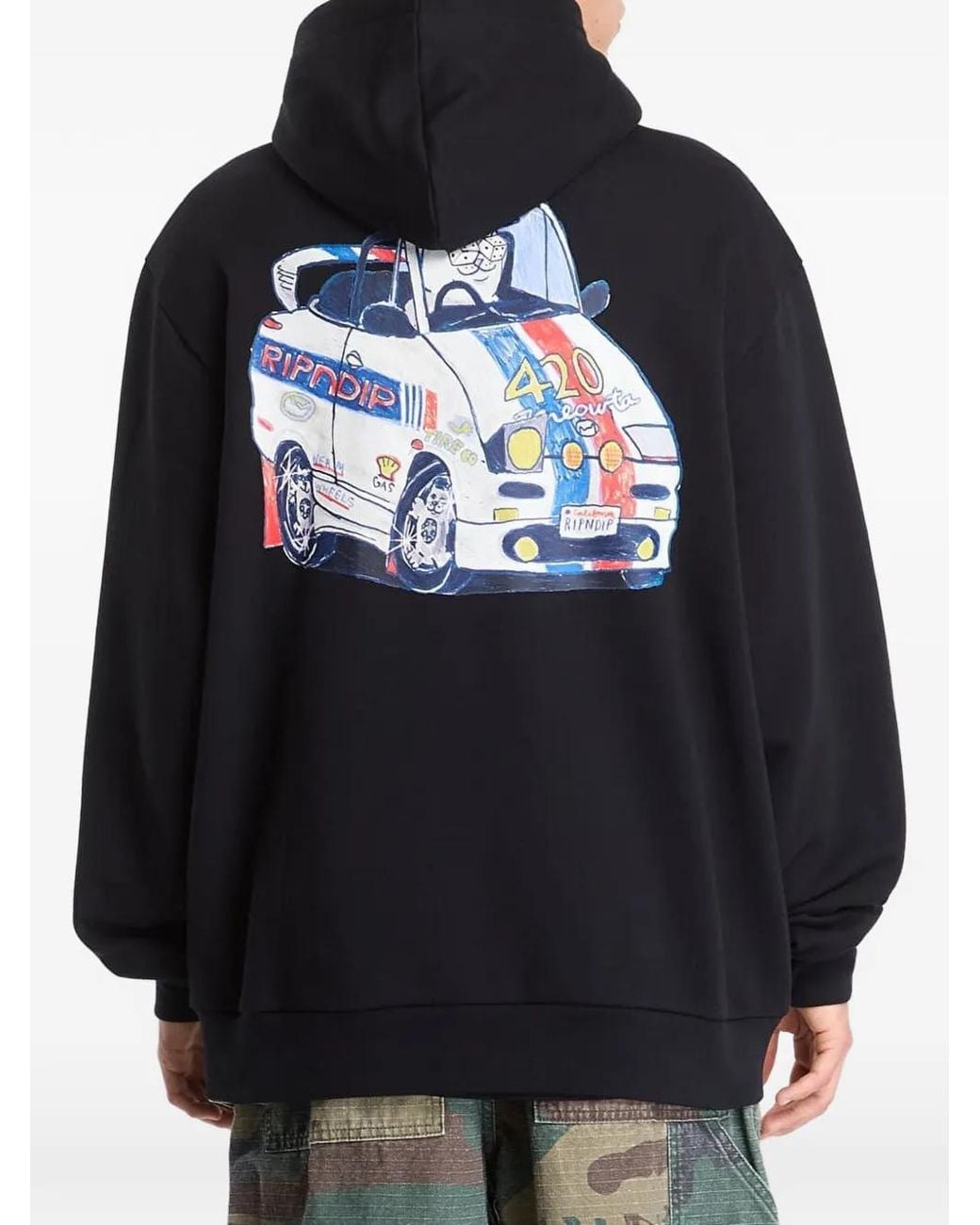 RIPNDIP Blue 420 Mph Hoodie for men
