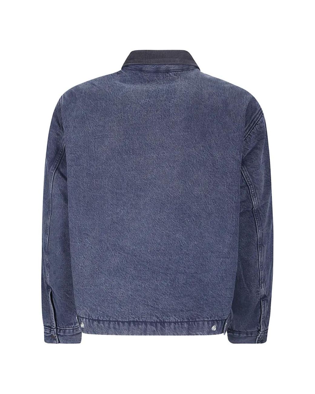 Levi's Blue Castro Zip-Up Denim Jacket for men