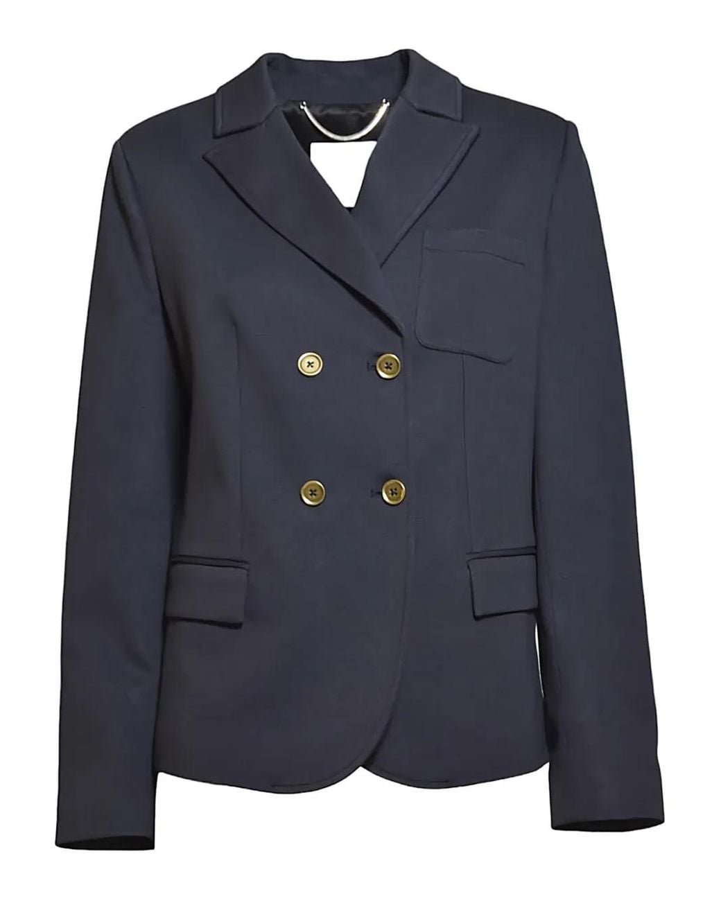 Blazer Con Doble Botonadura True Royal de color Blue