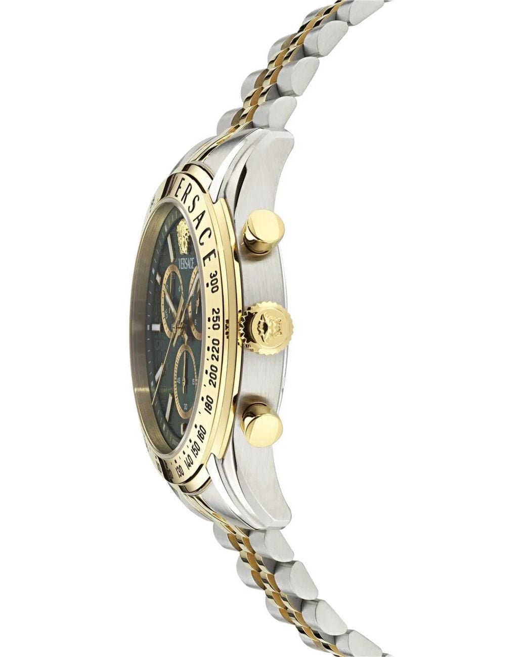 Versace Metallic Chrono Master 44Mm Watch for men