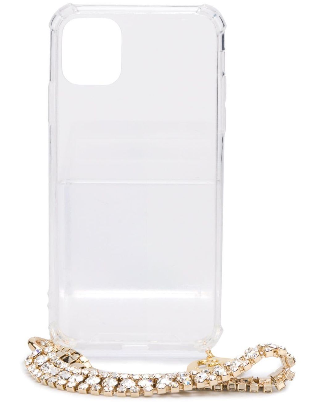 Rosantica 'Hello' iPhone 11-Hülle mit Kette in Weiß - Sparen Sie 8% - Lyst