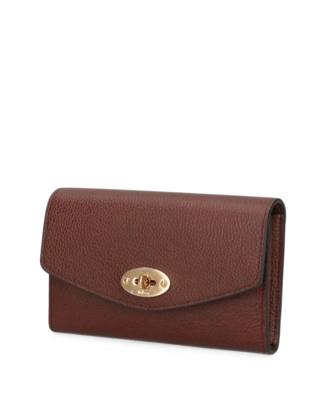 Mulberry Brown Medium Darley Wallet