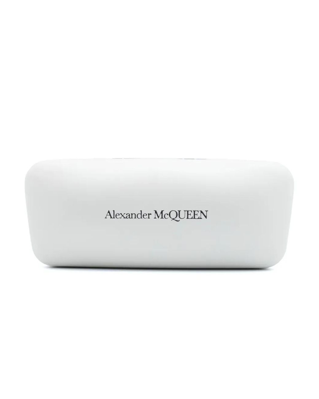 McQueen White Spike Studs Mask Sunglasses