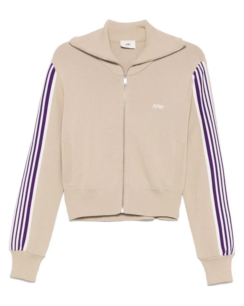 Pull À Fermeture Zippée Autry en coloris Natural