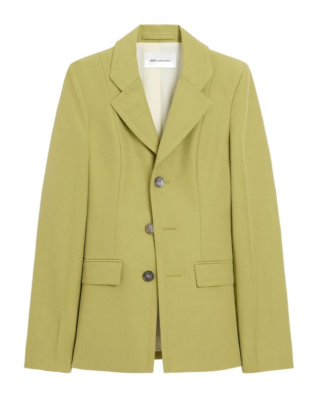Blazer Con Botones AMI de color Green