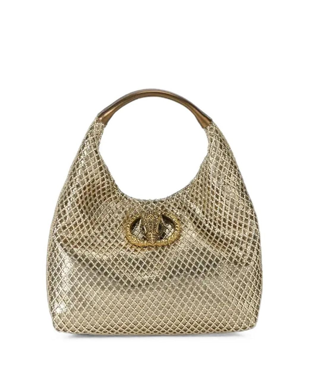 Kurt Geiger White Chelsea Small Slouch Bag