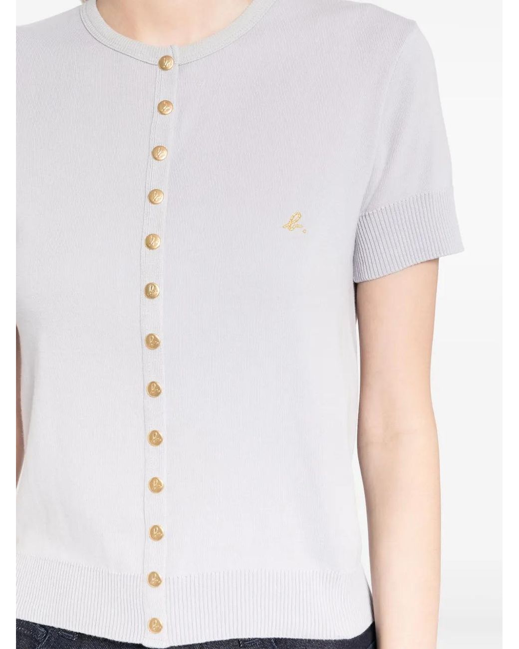 Agnes B. White Swing Cardigan
