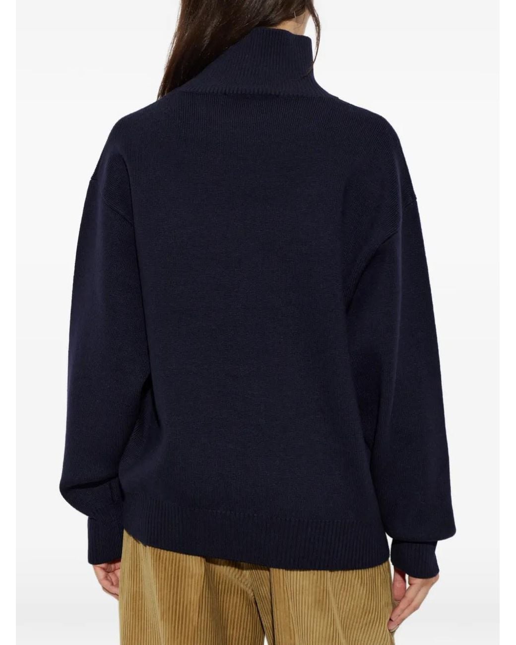 Rohe Blue Turtleneck Sweater