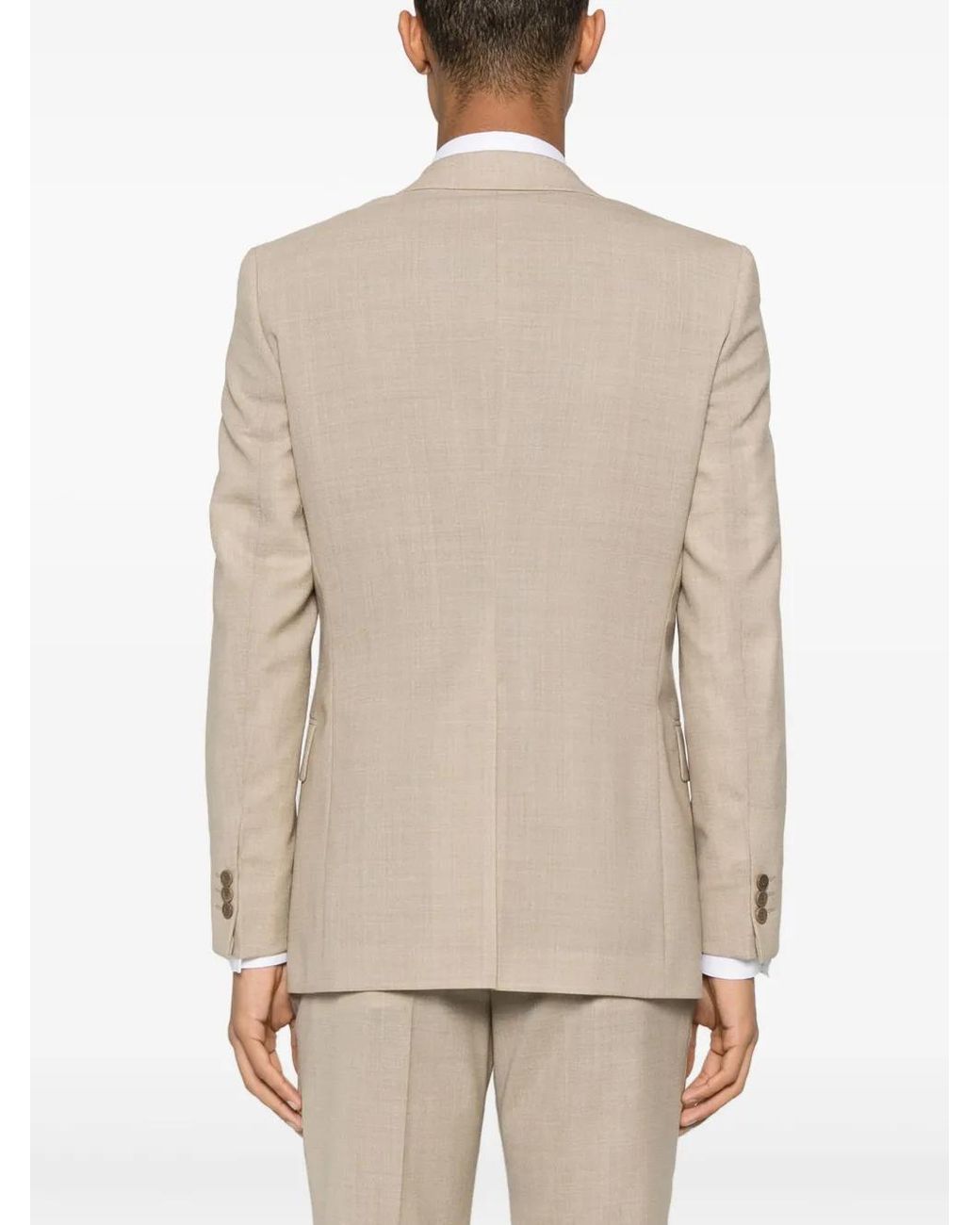 Fursac Blazer Van Scheerwol in het Natural voor heren
