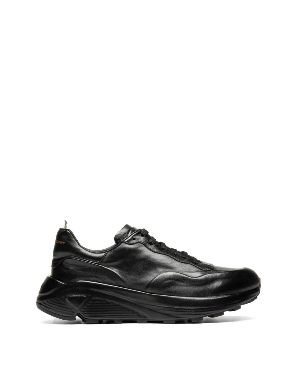 Officine Creative Black Lace-Up Sphyke Sneakers for men