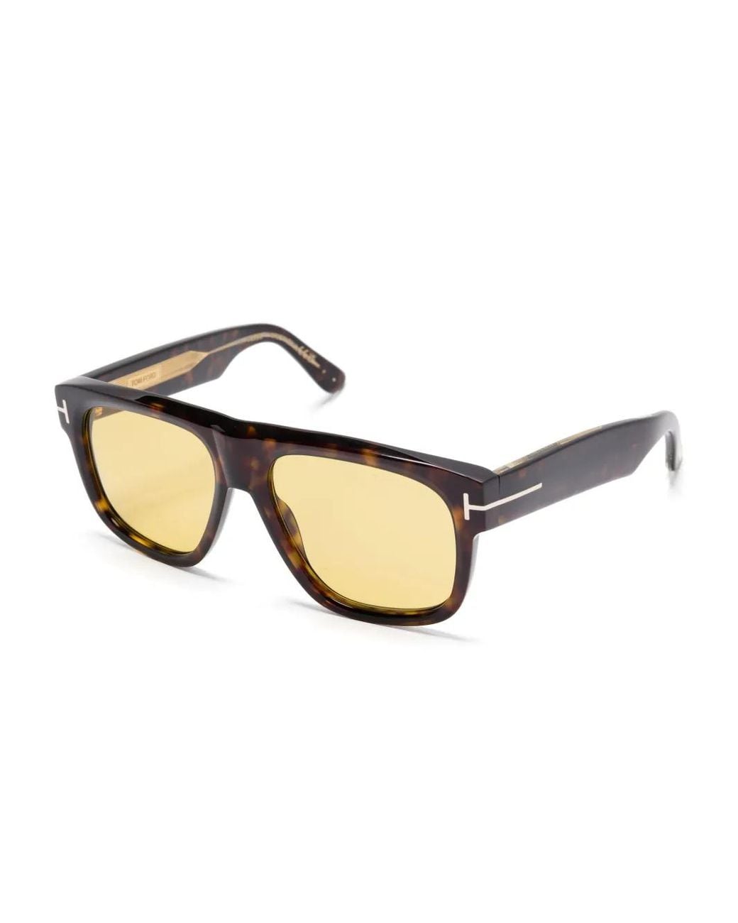 Tom Ford Natural Icon Geometric Sunglasses