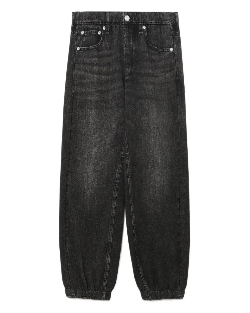 Rag & Bone Black Miramar Elasticated Jeans