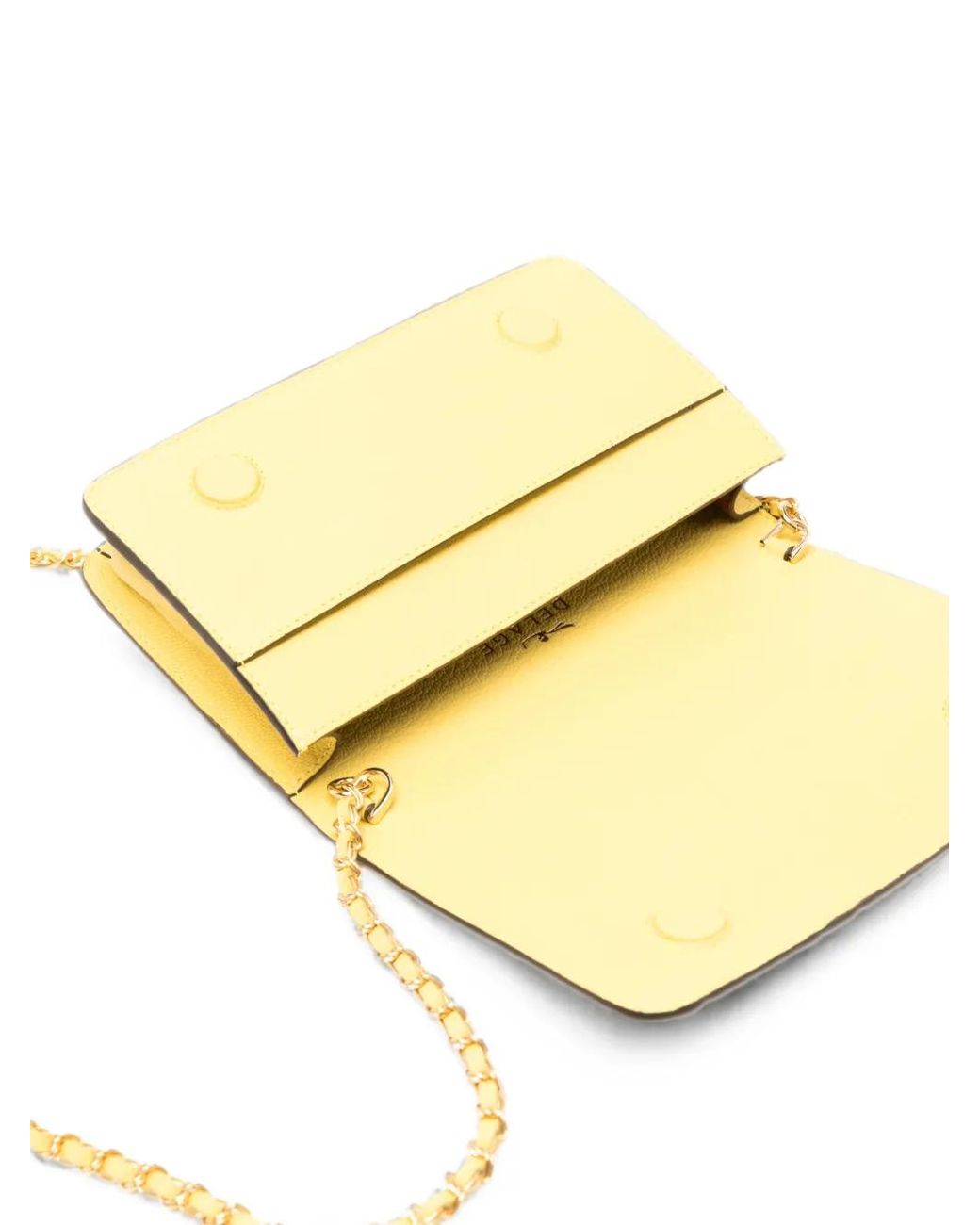 Delage Metallic Sac À Bandoulière En Cuir