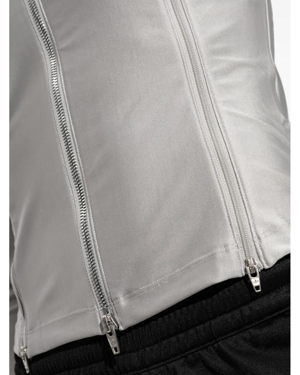 Adidas Gray Mia Marquez Long Sleeve Zipped Jacket