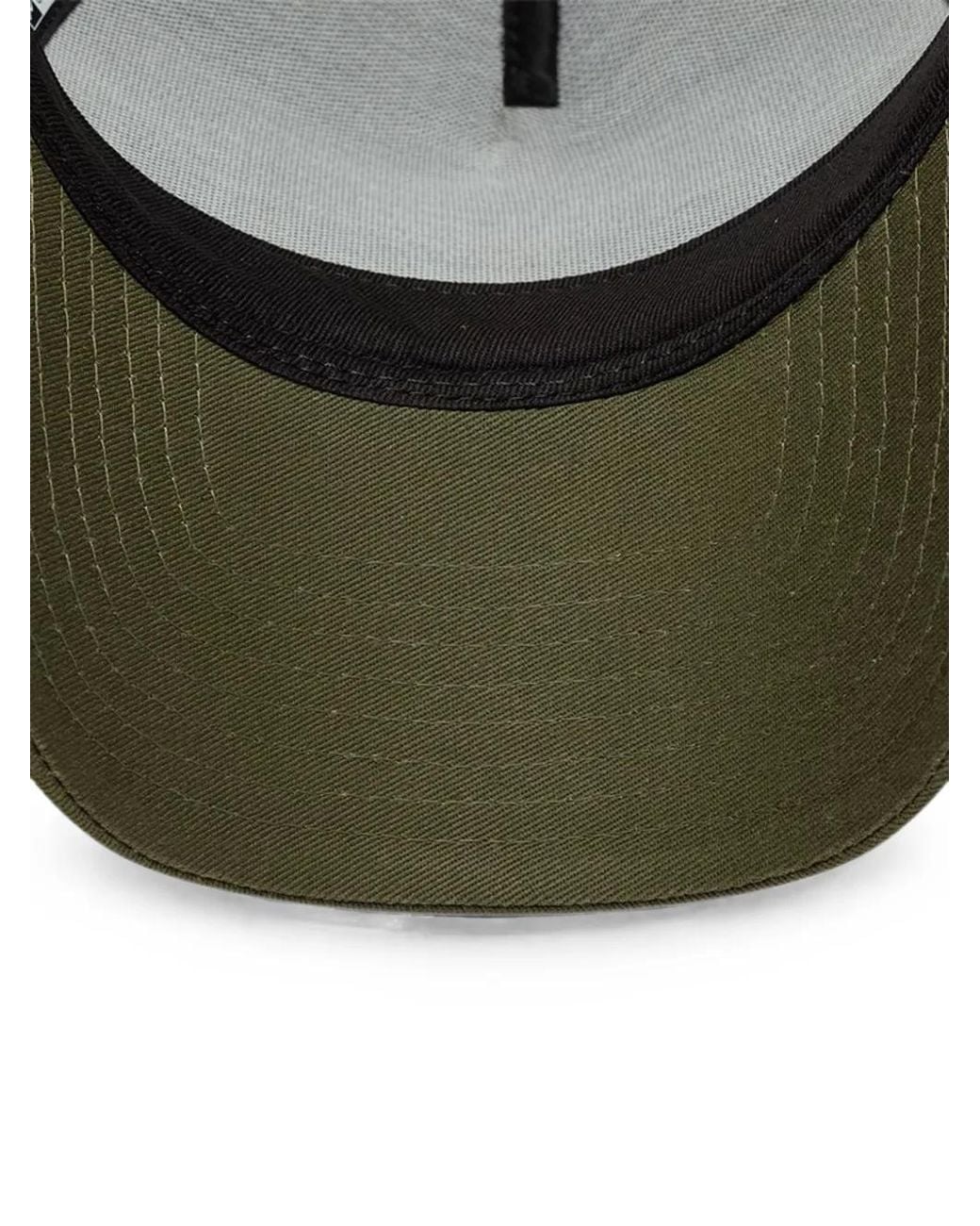 KTZ Green Summer Patch 9Forty A-Frame Logo-Patch Mesh-Panel Trucker Hat for men