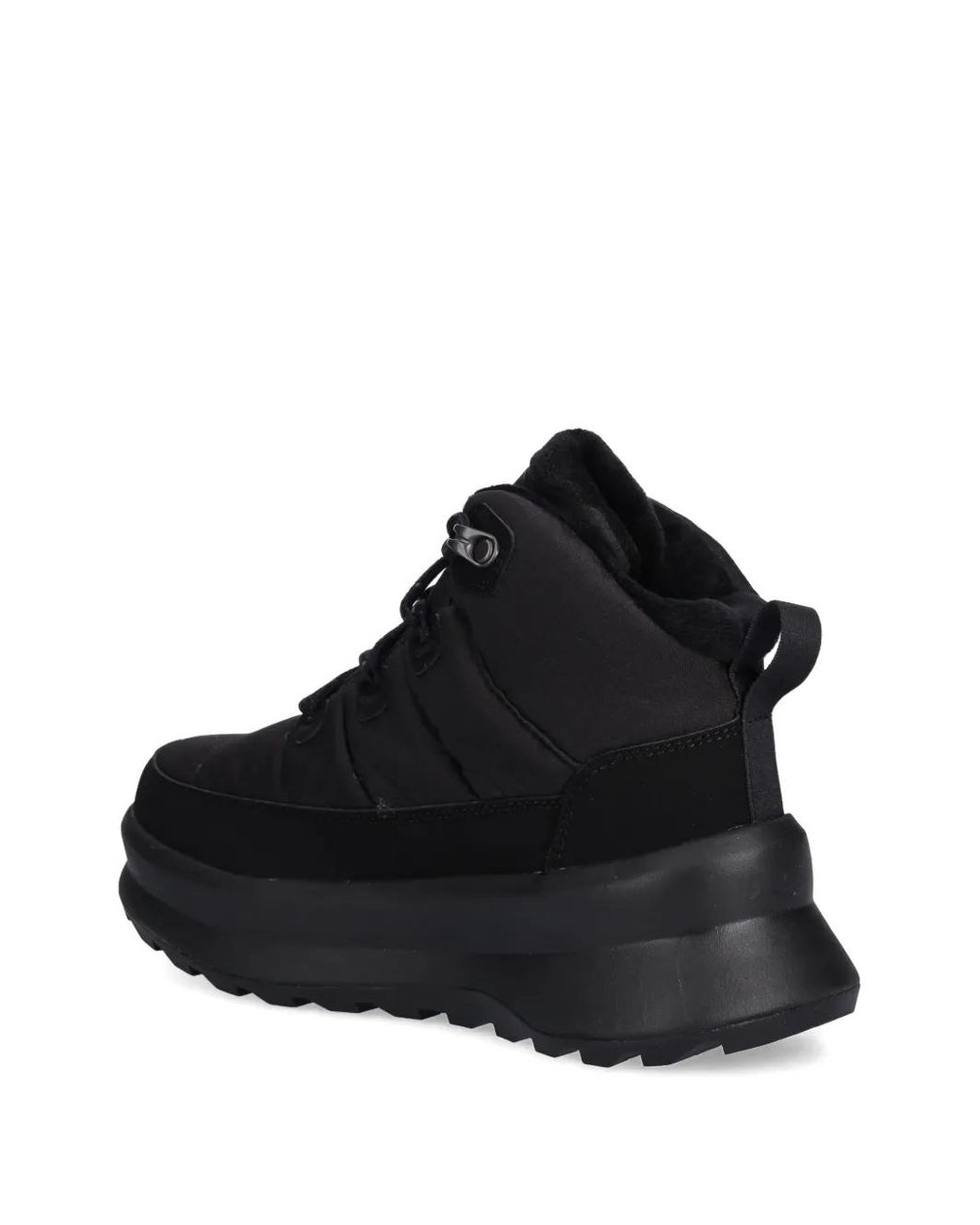 Helly Hansen Black Padded Lace-Up Boots