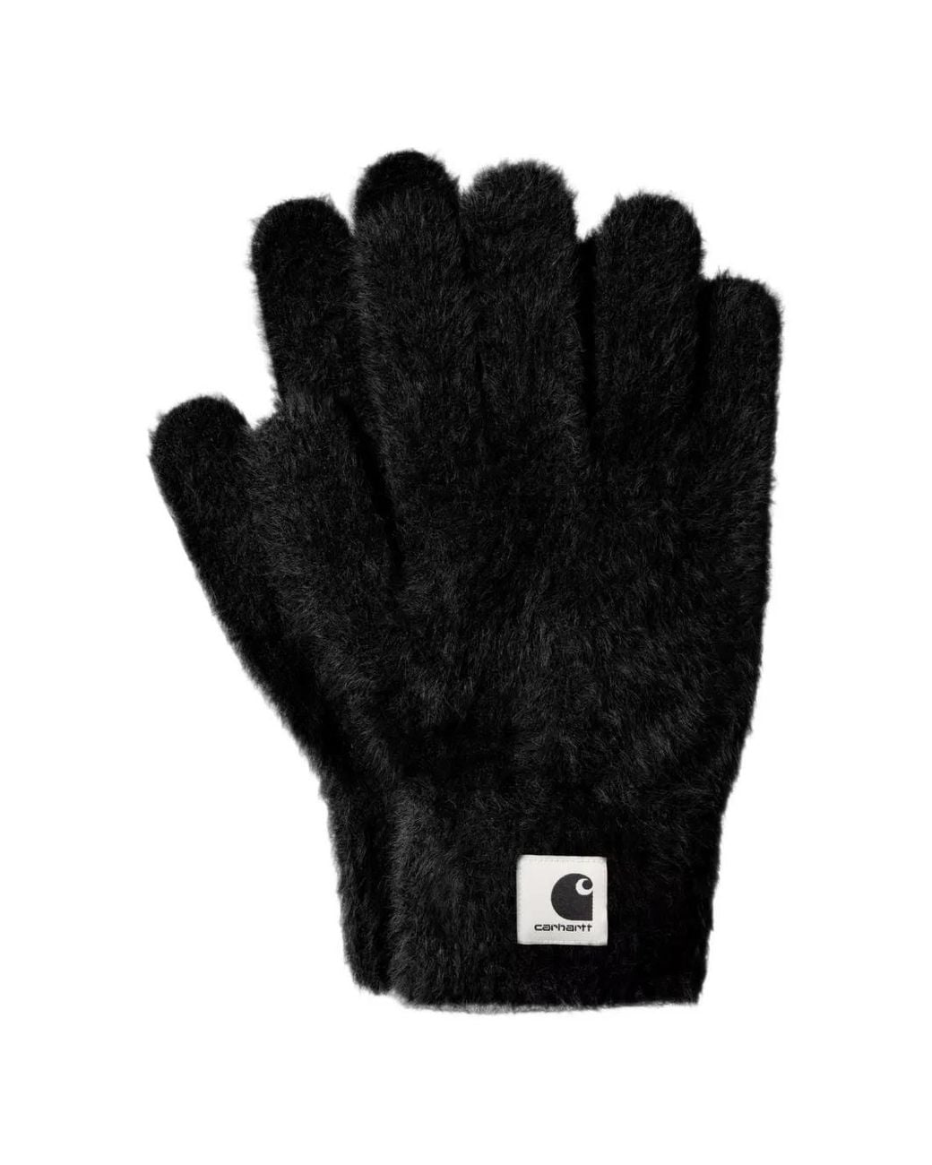 Carhartt Black Gants Maine En Maille Texturée