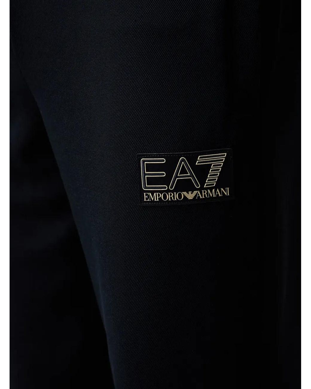 EA7 Jogginghose Mit Logo-Patch in Black für Herren