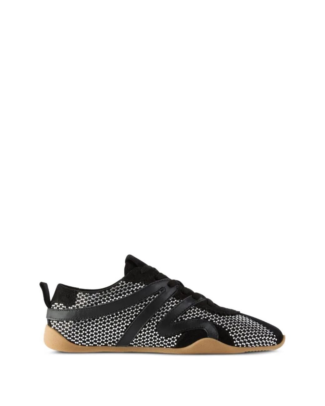 Giuseppe Zanotti Black Gz-Top Crystal Sneakers