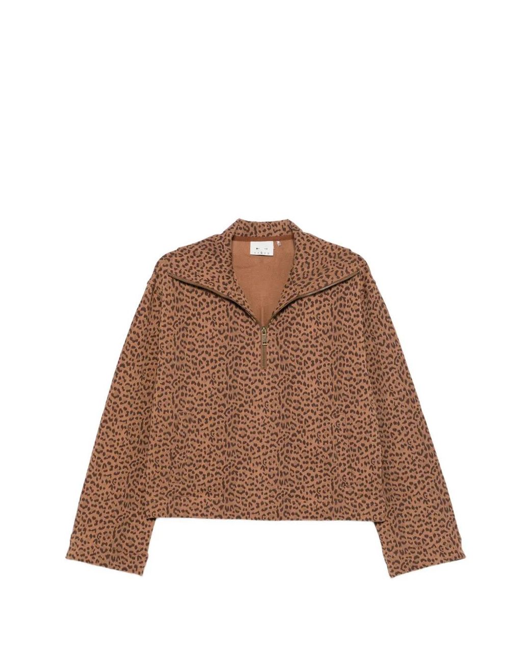 The Upside Brown Veste Javan Jones À Imprimé Léopard