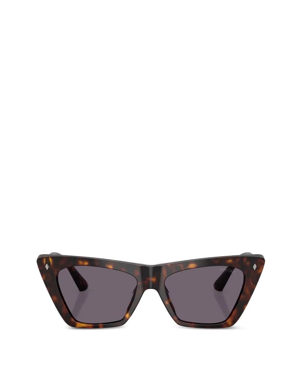 Jimmy Choo Gray Lou Cat-Eye Sunglasses