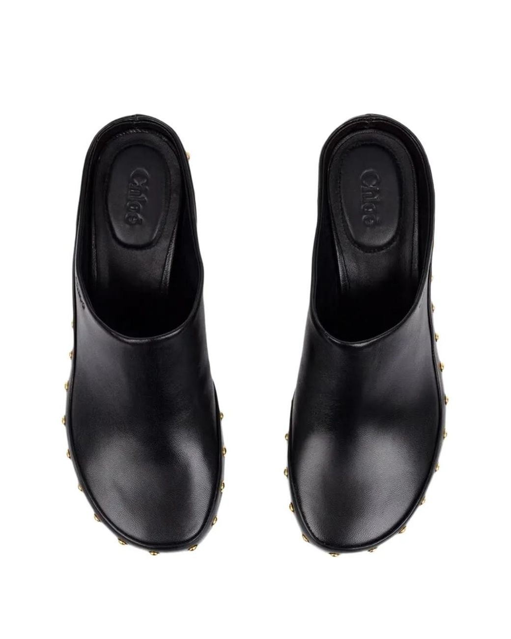 Chloé Black Junie Heeled Mules