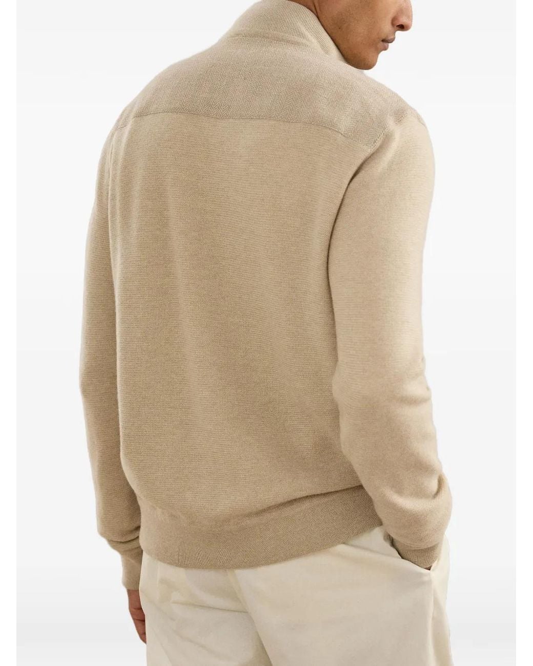 Ralph Lauren Natural Herringbone Jacket for men