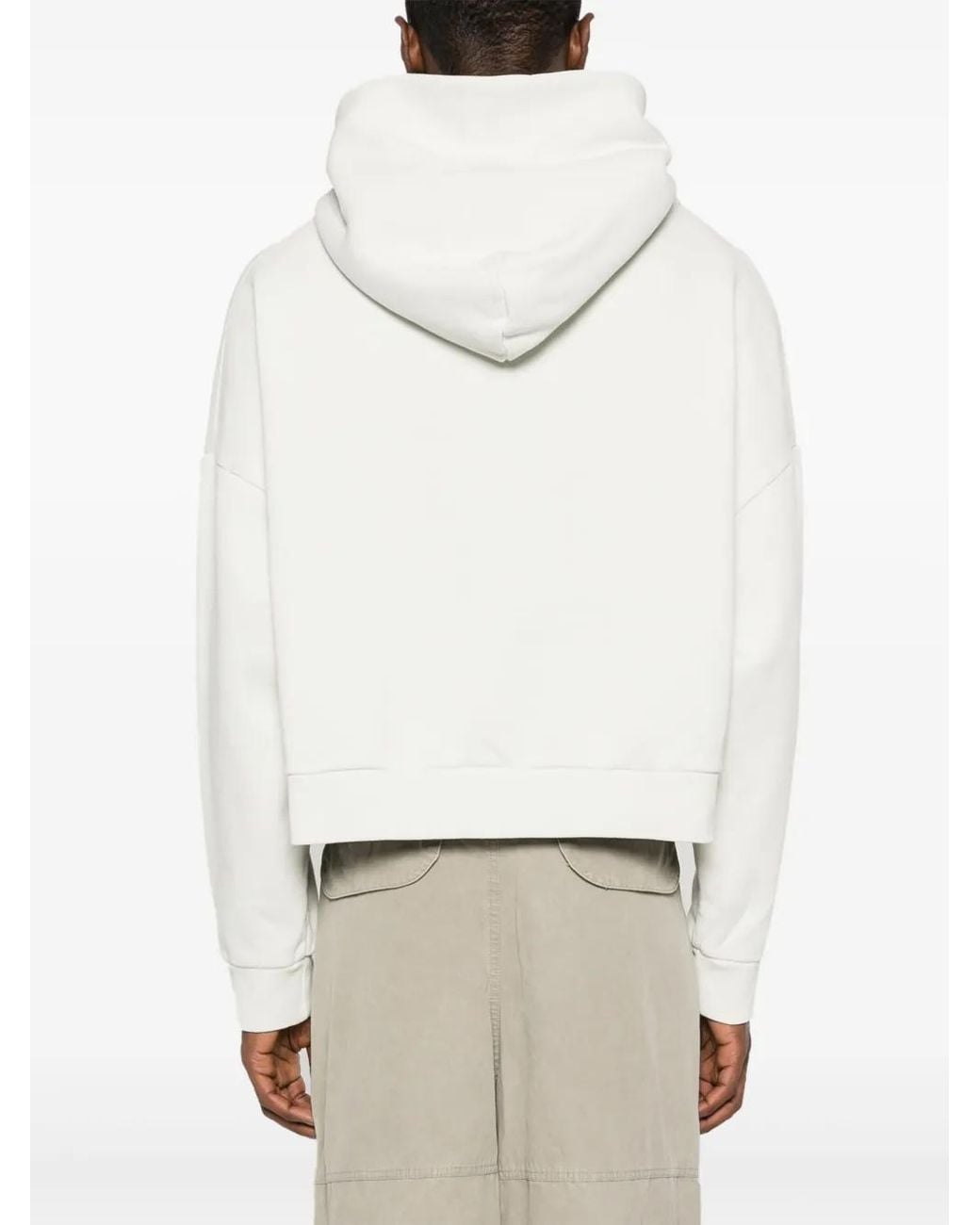 Entire studios White Heavy Cotton Hoodie