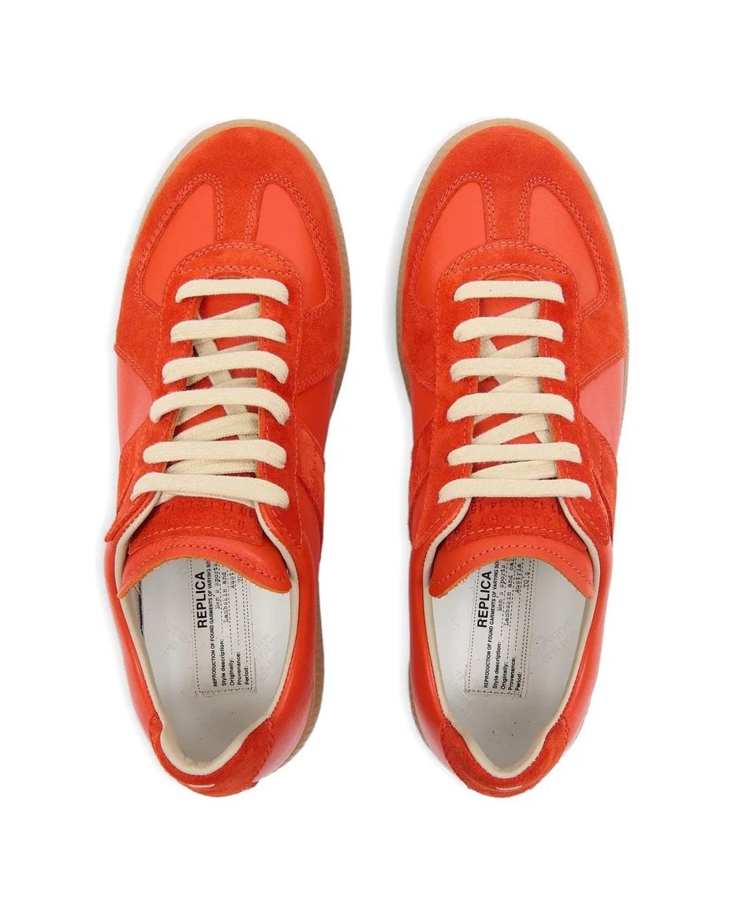 Maison Margiela Red Replica Sneakers