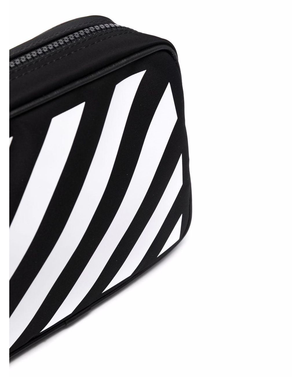 Off-White ボディバッグ ブラック ストライプ Off-White c/o Virgil Abloh Diag Crossbody Bag in Black for Men | Lyst