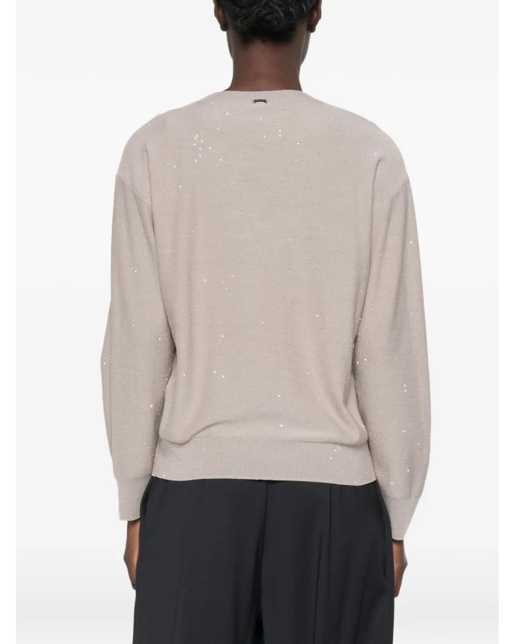 Herno Natural Wool Polyamide Sweater