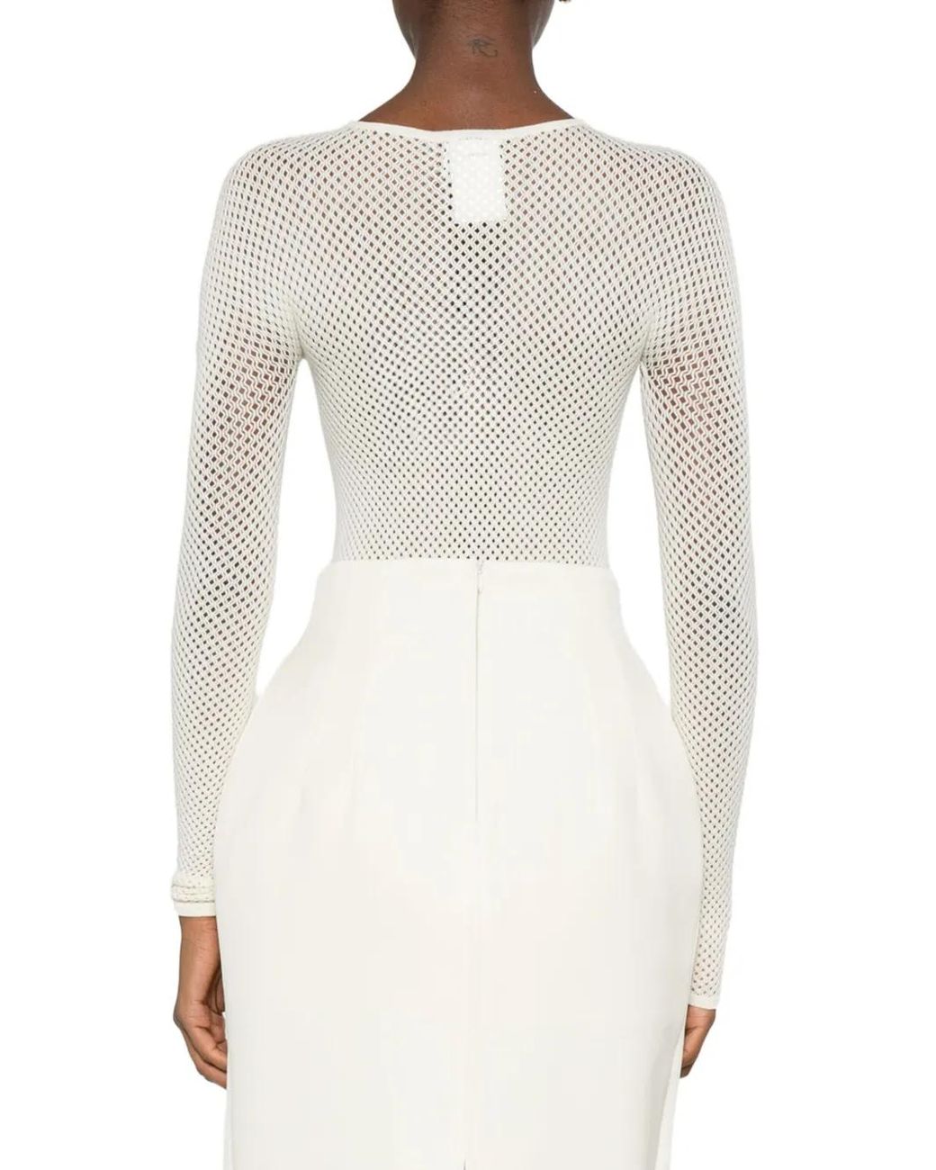 Wardrobe NYC Mesh Body in het White