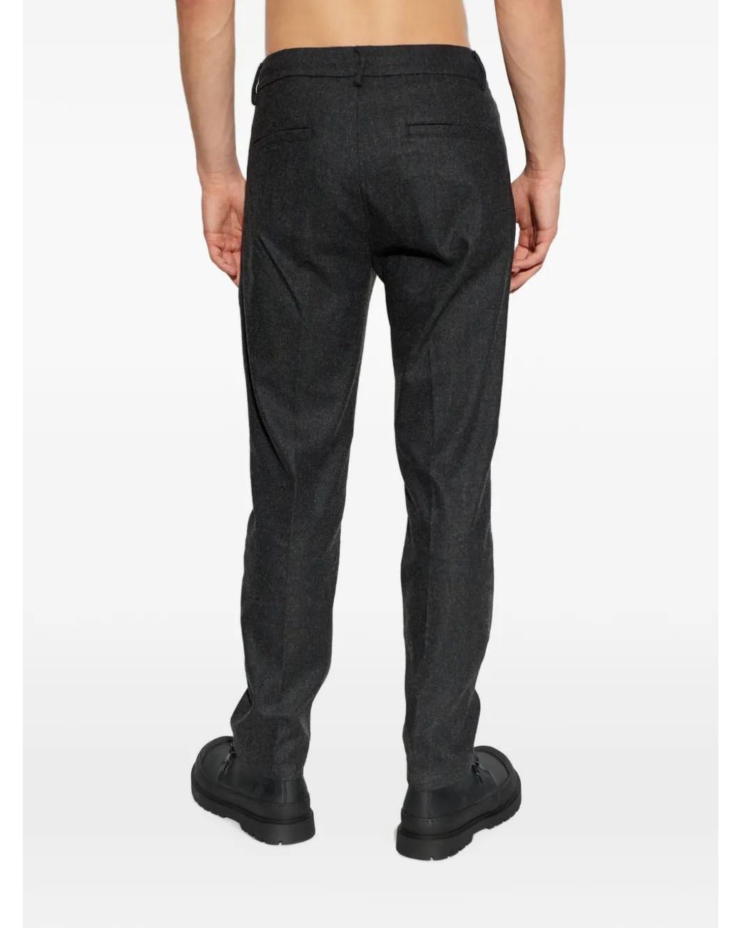Bogner Black Riley Business Trousers for men