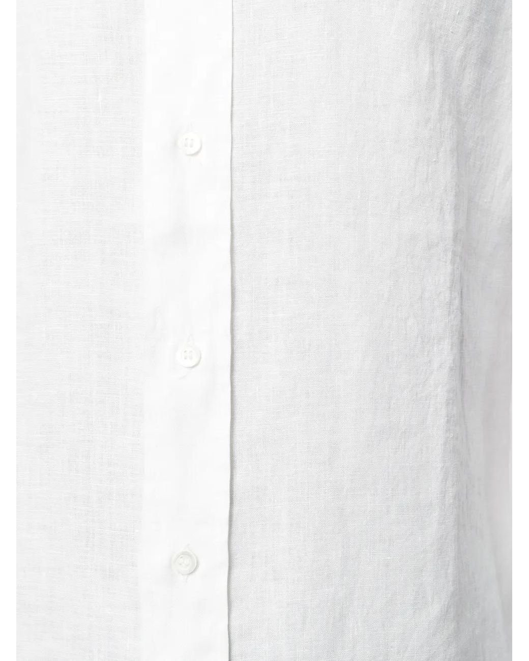 Aspesi White Linen Shirt for men