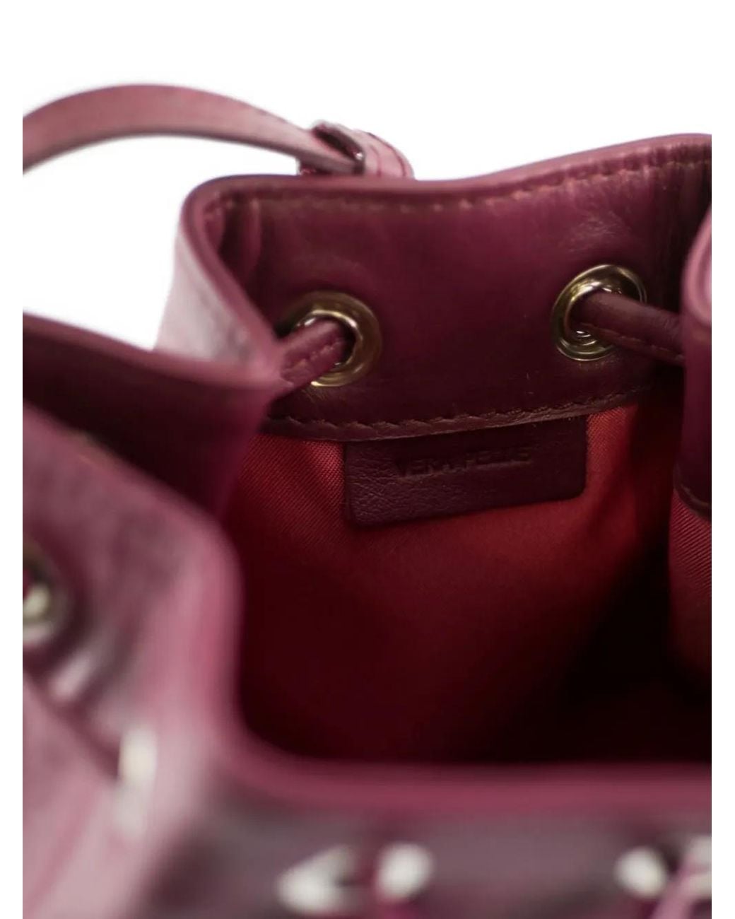 LA ROSE Purple Beuteltasche Mit Kordelzug