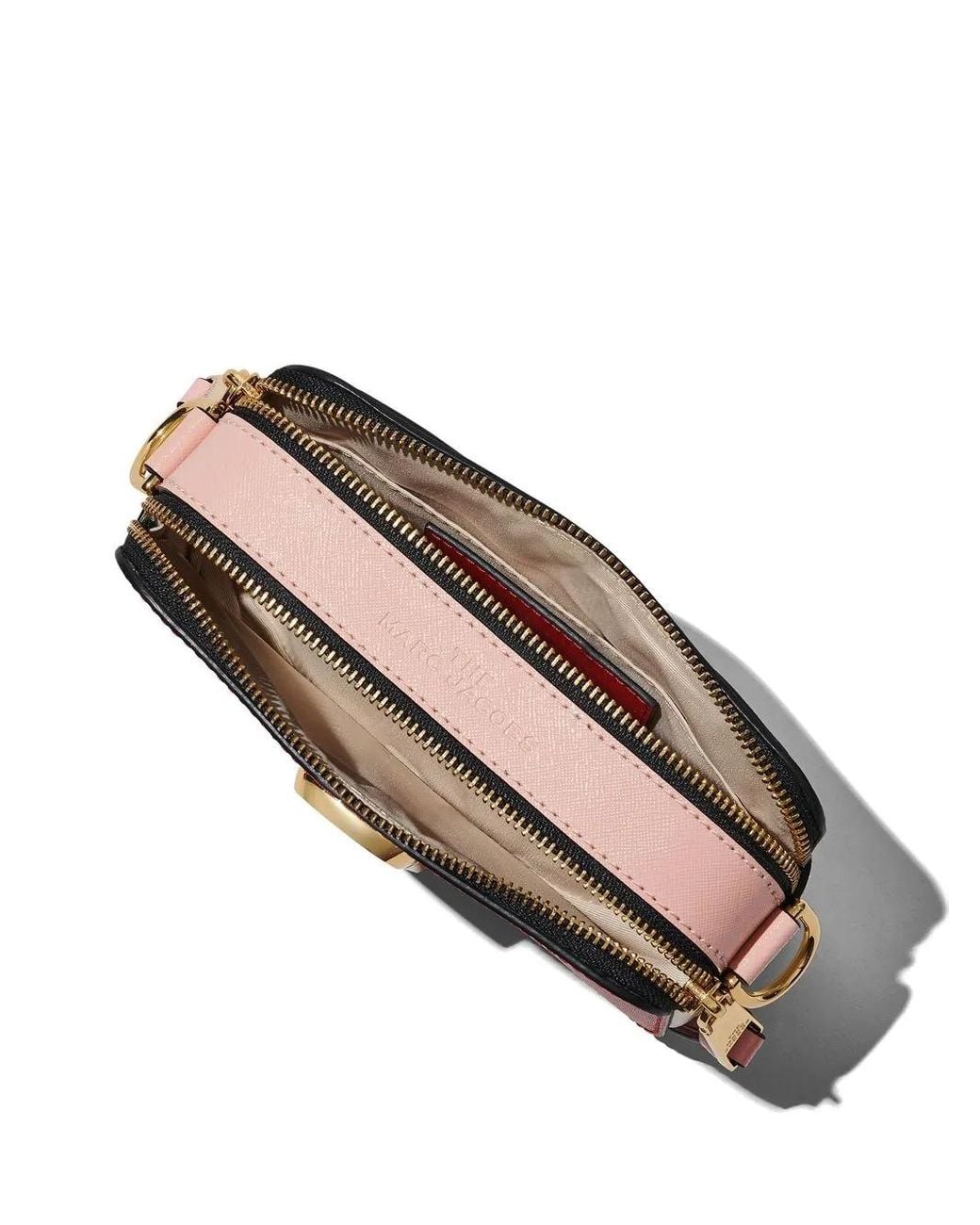 Marc Jacobs True Redsnapshot Leather Cross-body Bag