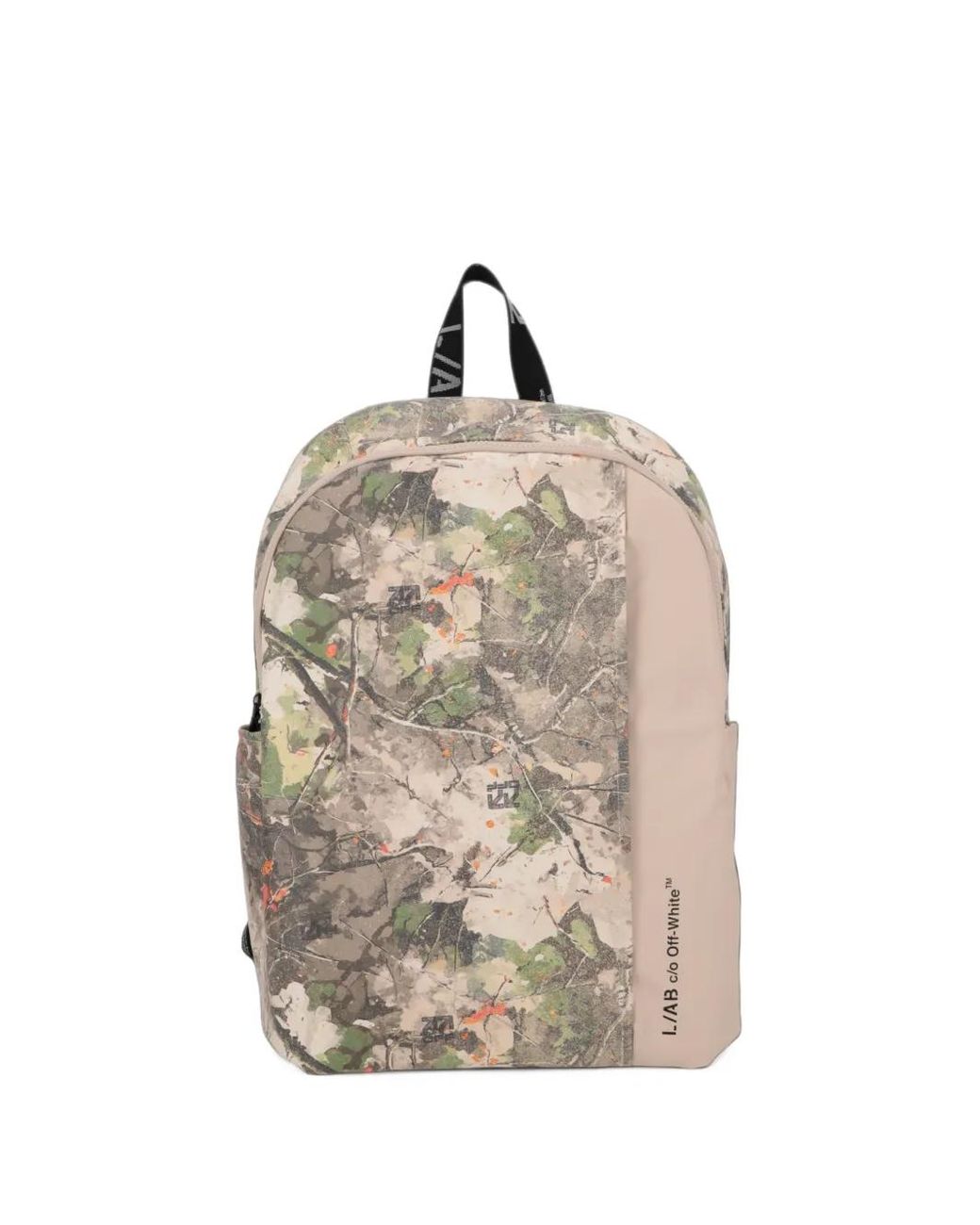 LAB C.O. OFF WHITE Natural Sac À Dos À Imprimé Camouflage Port