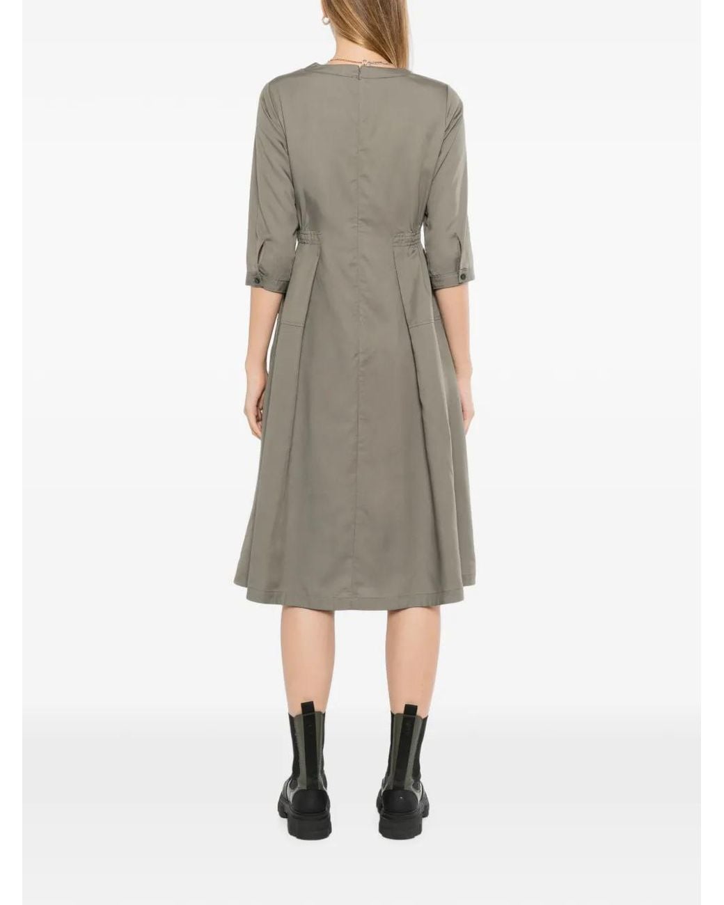 SPORT b. by agnès b. Gray Logo-Patch Dress