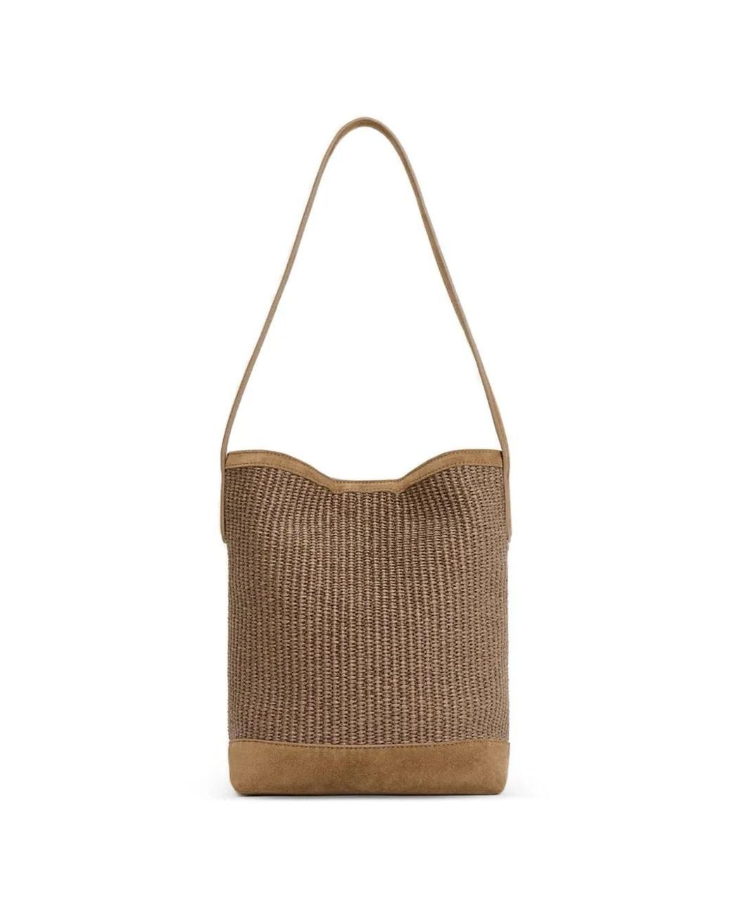 Mansur Gavriel Brown Small Everyday Cabas Tote Bag