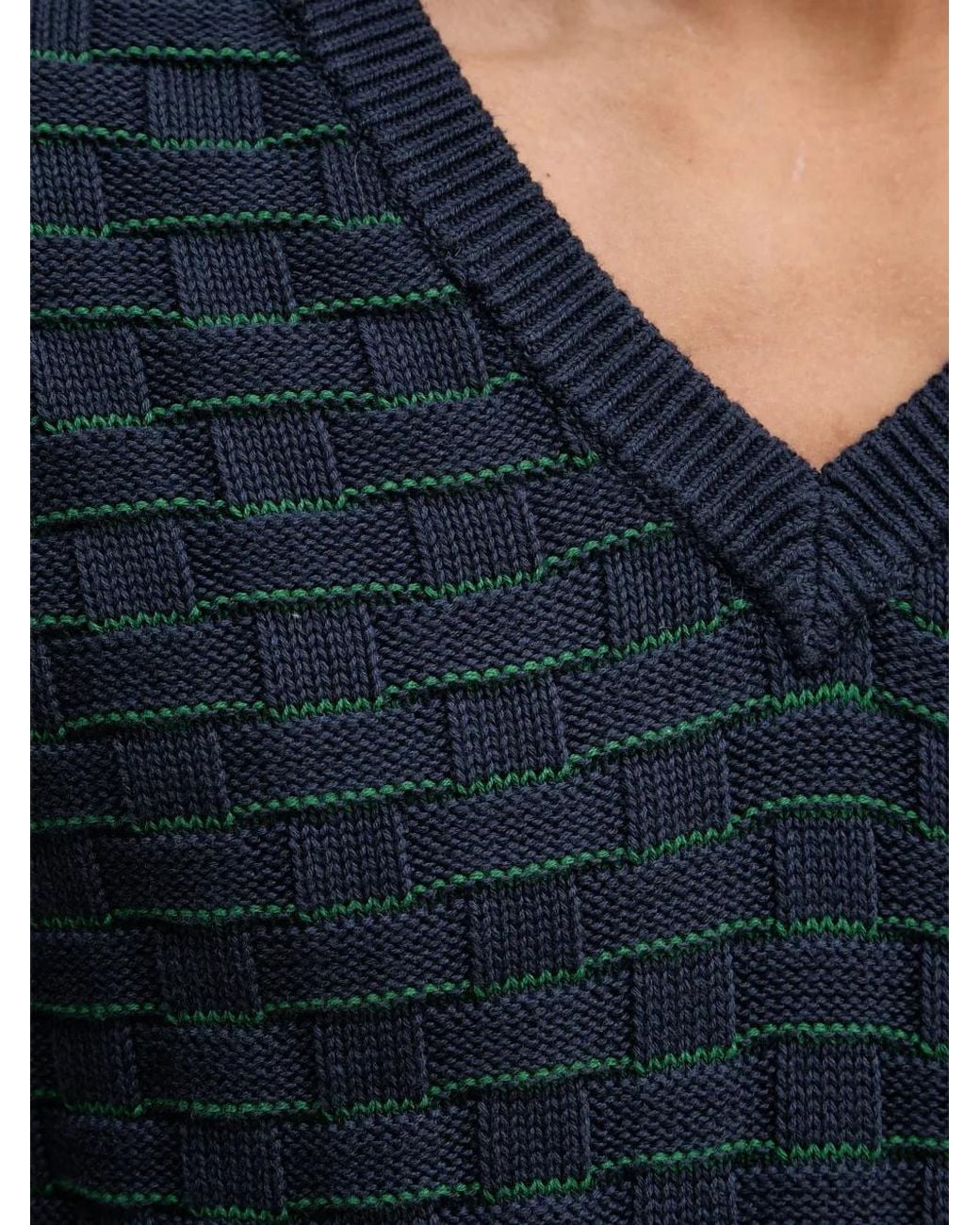 Levi's Blue Skyline V-Neck Vest for men