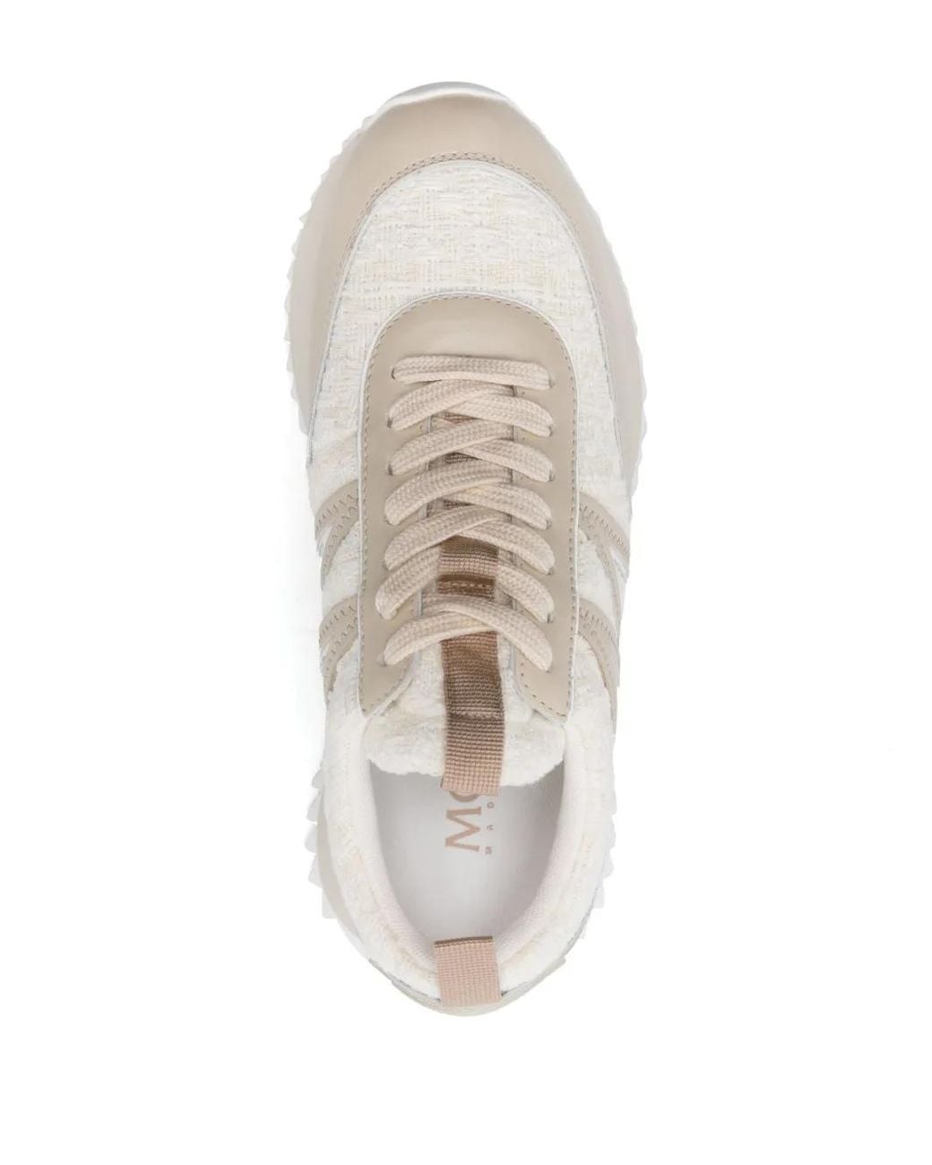 Moncler Natural Pacey Bouclé Sneakers