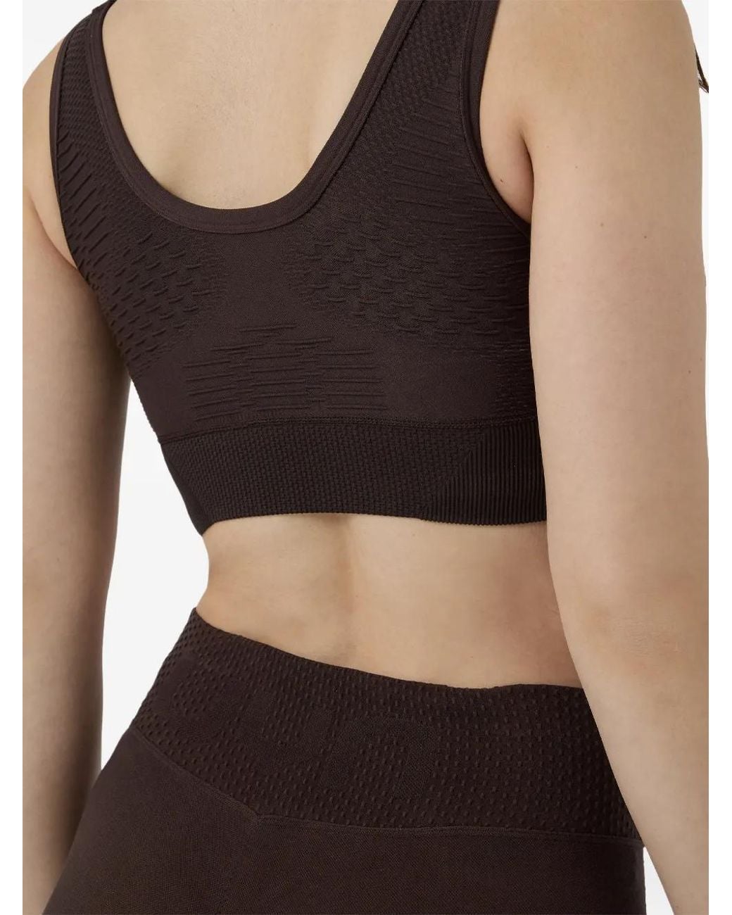 Uyn Brown Ribbed Top