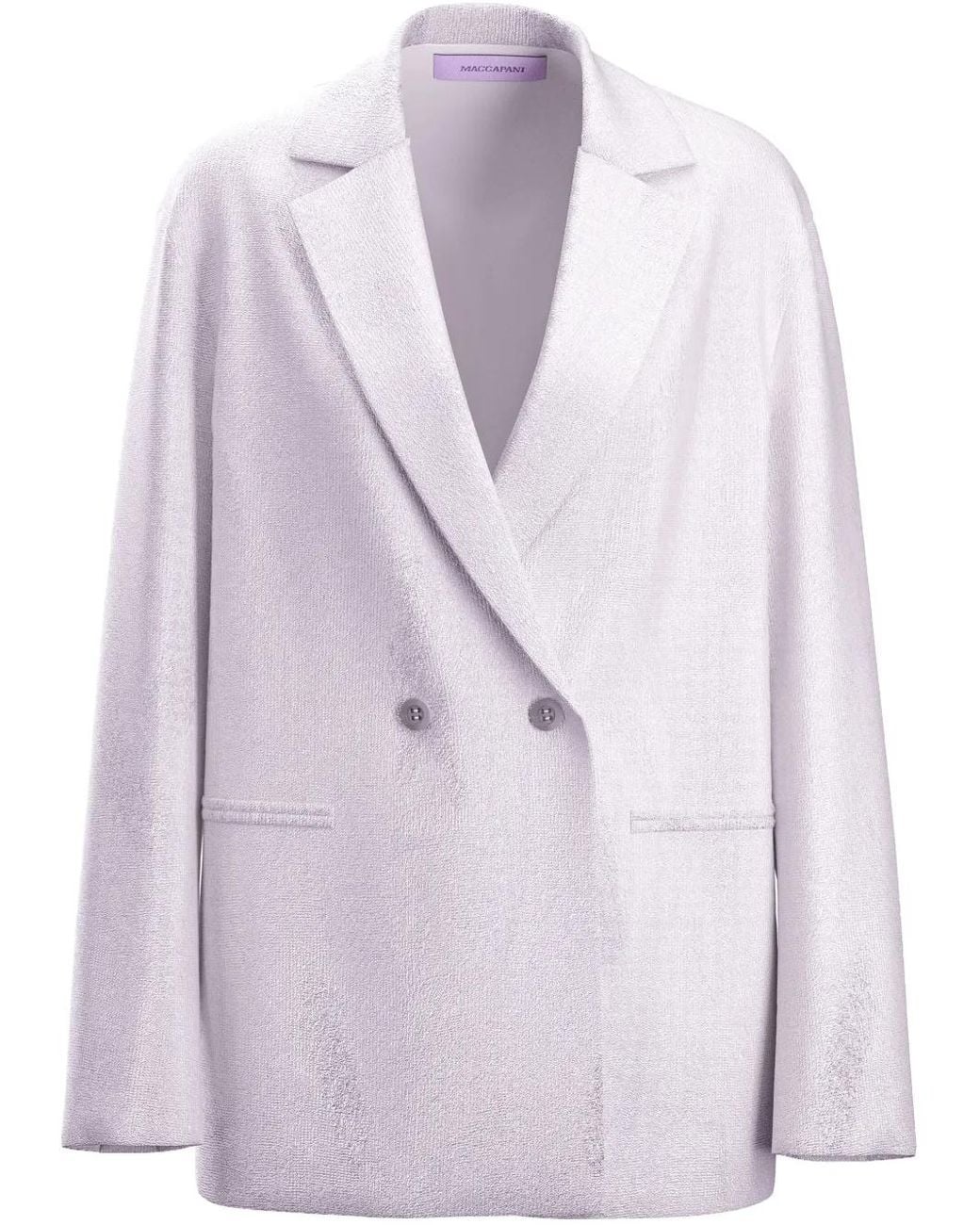 MACCAPANI Purple Tats Blazer