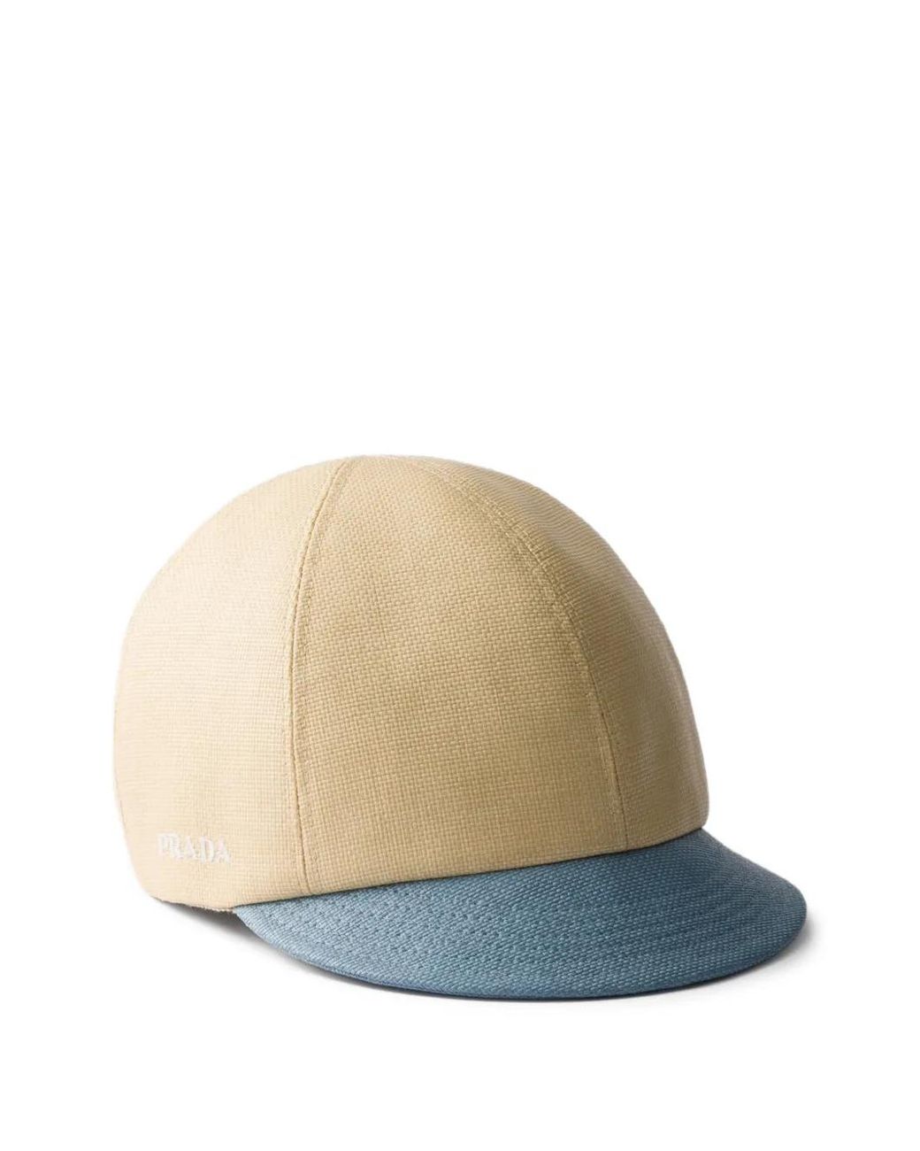 Prada Natural Canvas Cap