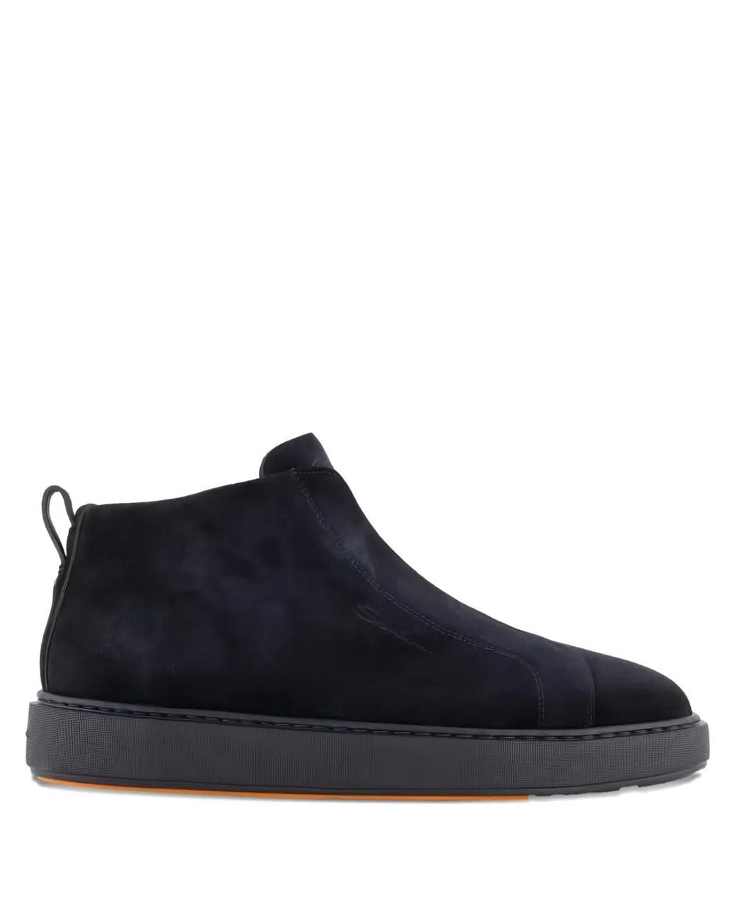 Bottes En Daim Santoni pour homme en coloris Blue