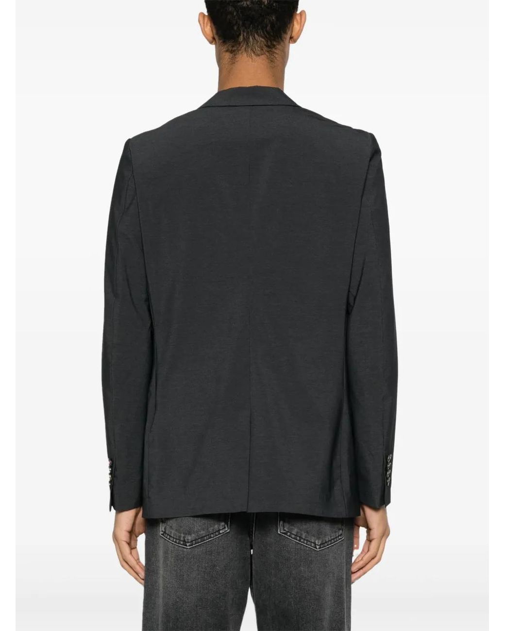 Rrd Black Single-Breasted Blazer for men