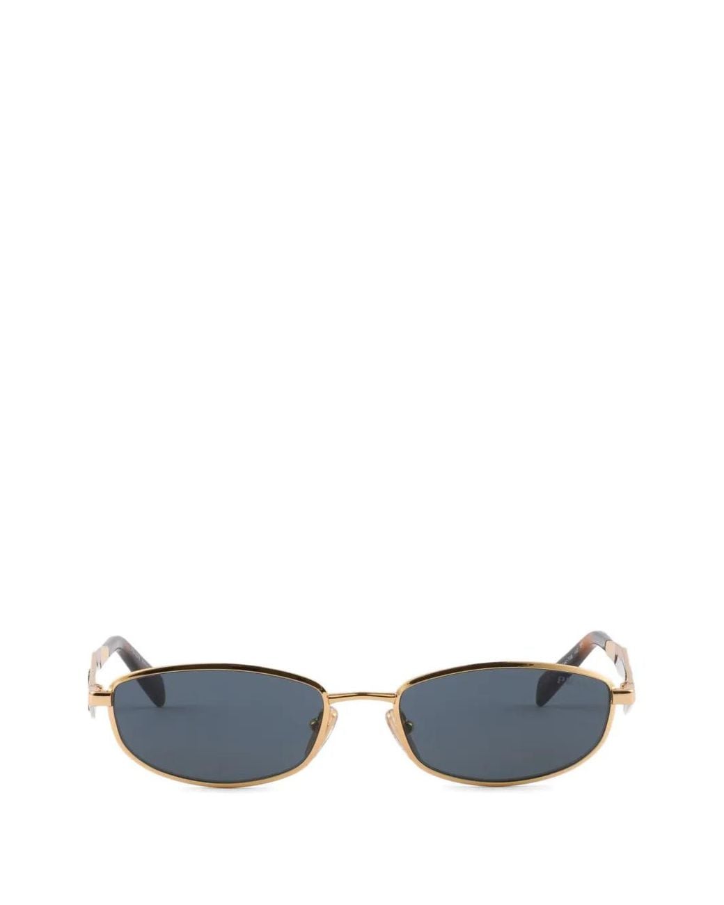 Prada Blue Sunglasses With Prada Logo